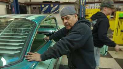 This trim is, uh,
you slide it in the drip rail - Shorty's Dream Shop
