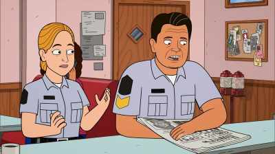 This undermines
everyone's confidence in us. - Corner Gas Animated