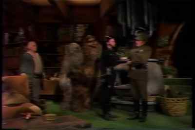 This unit is occupied by four wookiees. - The Star Wars Holiday Special