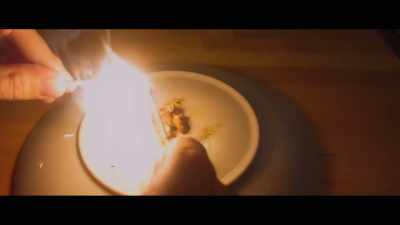 This video confirms
that a walnut can indeed be lit on fire. - Trust No One: The Hunt for the Crypto King