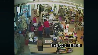 This video is of him purchasing
heavy chemicals, Drano and so forth, - Killers: Caught on Camera