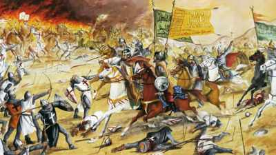 THIS WAS THE SITE
OF A DEFINING BATTLE - Lost Relics of the Knights Templar