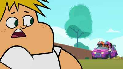 - This way! They'll never reach
us up here! - Total DramaRama