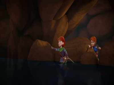 This way.
We can use these to find the way out. - Dragons: Rescue Riders