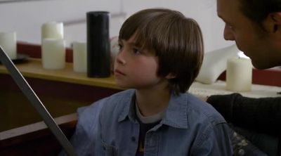 - This weapon
is forged from silver. - The Strain