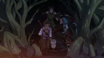 This is what rock bottom
feels like. - The Legend of Vox Machina