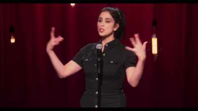 This is what we're gonna do.
Before you do jerk off, - Sarah Silverman: A Speck of Dust