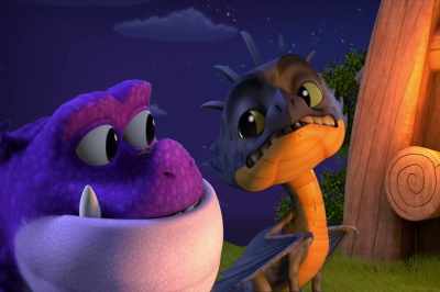 - This is when I get blamed.
- It's because of dragons. - Dragons: Rescue Riders