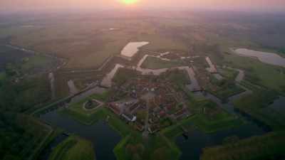 This is when the Dutch were battling
for independence from Spain. - Europe From Above