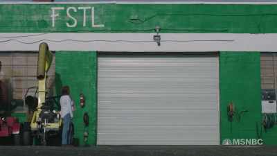 This is where it all happened.
Imagine that, my garage door - Four Seasons Total Documentary