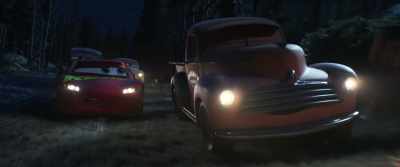 This where we cut our racing teeth
in the woods - Cars 3