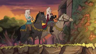 This is where I come to clear my head,
or to sleep it off. - Disenchantment