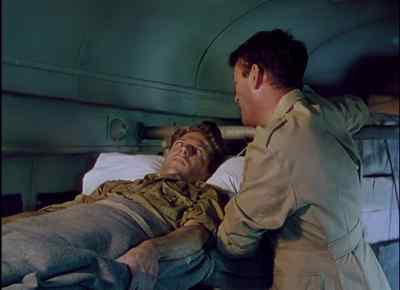 - This is where I get out.
- Not too much talk, please, Mr. Forrester. - The Purple Plain