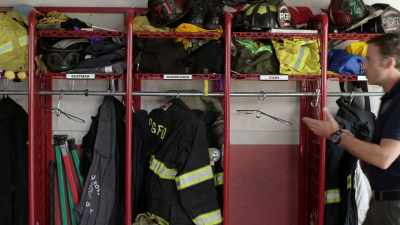 This is where we keep our
gear, close and convenient - An Hour Behind