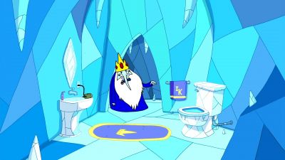 This is where
she used to do her business. - Adventure Time