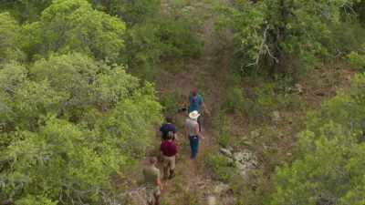 This is where your wall starts,
right here, - Beyond Oak Island