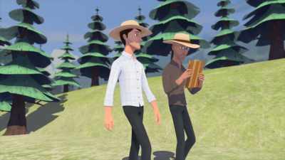 This whole area
is nothing but rocks, scrub, - Spirit: Riding Free