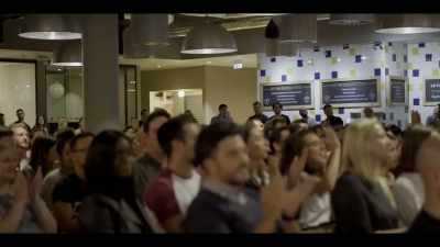This whole pep rally type thing
that goes along with it. - Generation Hustle