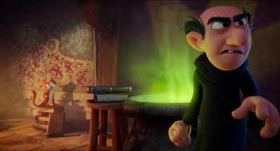 This whole thing with
the three trees and the... - Smurfs: The Lost Village