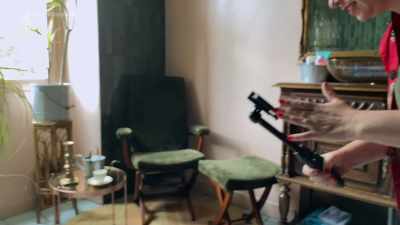 This is why I brought
you here, dah-dun-dun, - Escape to the Chateau: Make Do & Mend