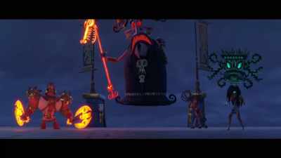 This is why
Lord Mictlan fears her. - Maya and the Three