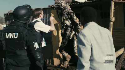 This is Wikus Van De Merwe
from MNU, - James Cameron's Story of Science Fiction
