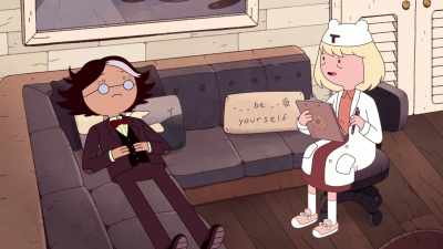 This will be a cycle
of learning and forgetting - Adventure Time: Fionna & Cake