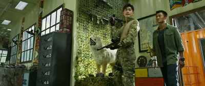 This wolf here, - Wolf Warrior 2