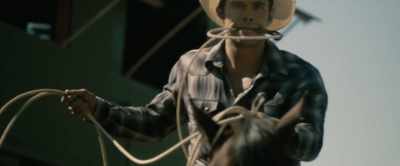 This young cowboy
looks like he's got - Roped