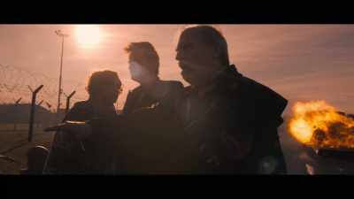This young man
won't let us in. - Good Omens