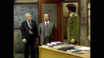 This is your next career day
speaker, Mr. Takahashi, uh, - More Than Miyagi: The Pat Morita Story