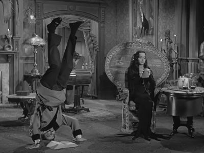 This Zen-Yogi is
wonderful for reading. - The Addams Family