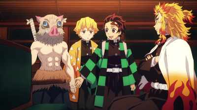 This is Zenitsu Agatsuma, - Demon Slayer -Kimetsu no Yaiba- The Movie: Mugen Train