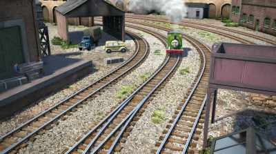 - Thomas!
Has anyone seen Thomas? - Thomas & Friends: Big World! Big Adventures! The Movie
