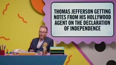 - Thomas Jefferson getting notes from - Make Some Noise