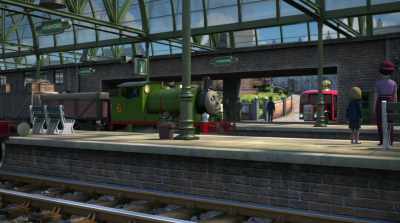 - Thomas? Thomas left Annie
and Clarabel in the yard, - Thomas & Friends: Big World! Big Adventures! The Movie