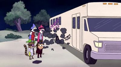 Thomas, you've got to get out of here man. - Regular Show