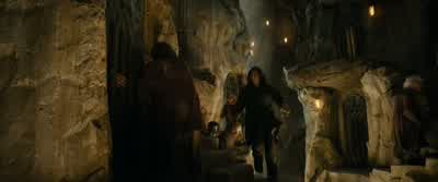 THORIN: Up the stairs. - The Hobbit: The Desolation of Smaug