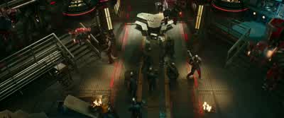 Those are some big guns. - Guardians of the Galaxy