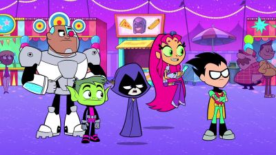 Those are the carnies.
They run the games. - Teen Titans Go!