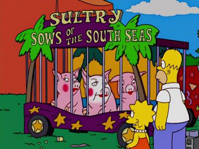Those are the test animaIs. - The Simpsons