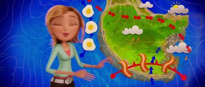 Those cheeseburgers were only the beginning - Cloudy with a Chance of Meatballs