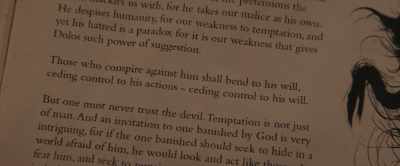 "Those who conspire against him
shall bend to his will --" - The Puppetman