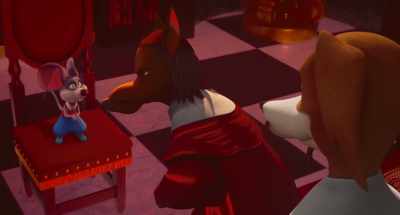 Those who fail me, as you have,
live to regret it. Briefly. - Dogtanian and the Three Muskehounds