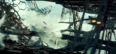 Those fighters better
distract those enemy ships! - Transformers: The Last Knight