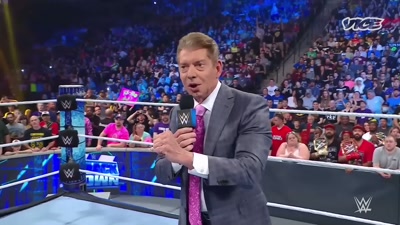 Those four words are
"Then", "Now", "Forever", - The Nine Lives of Vince McMahon