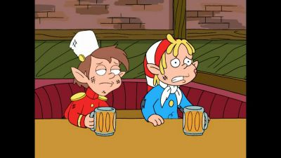 Those freaking elves man - Family Guy