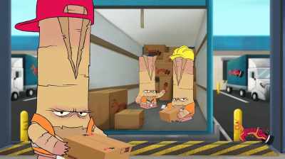Those gentlemen over there - Aqua Teen Forever: Plantasm