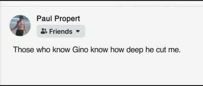 Those who know Gino, - The Anarchists