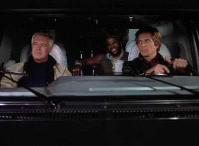 -Those pigs are probably
here to bust - The A-Team